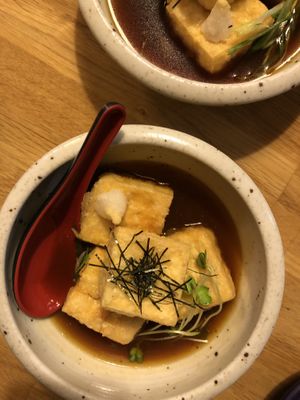 Agedashi Tofu at Cha-Ya in Berkeley