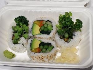 Garden roll at Cha-Ya in Berkeley