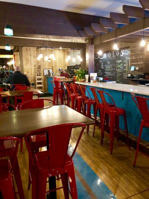 Bolos dining area  at Bolos Kitchen in Brunswick
