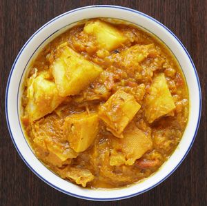 Pumpkin Potato at Veganersworld 莘咖哩  in Tainan