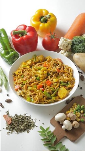 Whole Wheat Veg Noodles at Veganersworld 莘咖哩  in Tainan