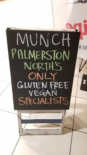 Vegan & Gluten Free specialists... at Munch in Palmerston North