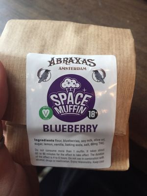 Blueberry Edible  at Abraxas in Amsterdam
