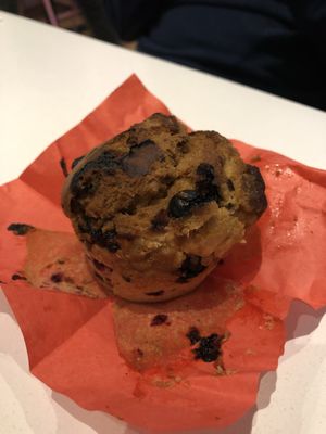 Vegan Blueberry Muffin, honestly didn’t feel anything  at Abraxas in Amsterdam