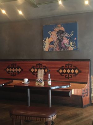 Upstairs at Abraxas in Amsterdam