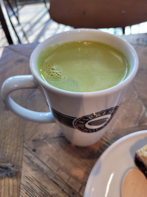 Oat matcha latte at Espresso House - Oslo S Flytogterminalen in Oslo