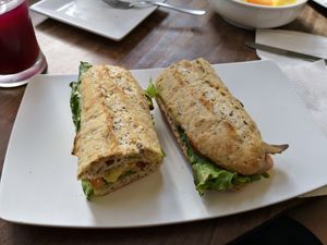 Auberginen Sandwiche at Super Gourmet  in Panama City