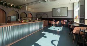 NUEVA VIA RAW cafe on Obchodna 1 street, in the middle of Bratislava at Nueva Via Cakes in Bratislava