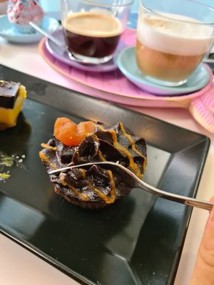 "Sacher" cupcake - my personal favourite :-) at Nueva Via Cakes in Bratislava