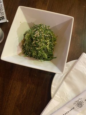 Seaweed salad 🙌🏼  at Zen Box Izakaya in Minneapolis