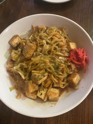 Yakisoba  at Zen Box Izakaya in Minneapolis