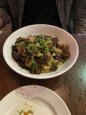 Mapo tofu ramen  at Zen Box Izakaya in Minneapolis