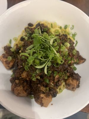 Mapo tofu ramen  at Zen Box Izakaya in Minneapolis