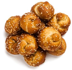 Pretzel bites at Brezel in Columbus