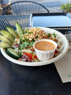 Bangkok Bowl at A Bowl of Good in Harrisonburg