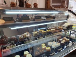 many vegan options at Anima Pastelería in Vina Del Mar