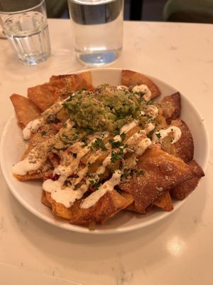 Nachos were great  at Community Restaurant in Oakville