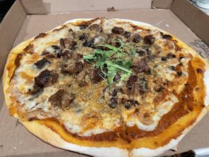 Vegan Lovers Pizza  at Community Restaurant in Oakville