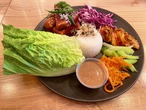 Lettuce wraps  at Community Restaurant in Oakville
