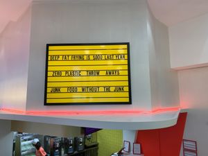 Interior at Miami Burger Test Kitchen in Reading