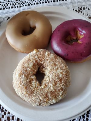 Vegan donuts at ROOTED in Pleasant Hill