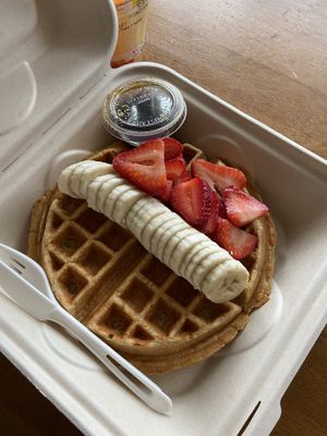 Classic waffle at ROOTED in Pleasant Hill