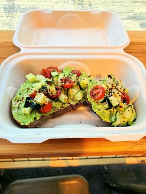 Summer's dream toast at ROOTED in Pleasant Hill