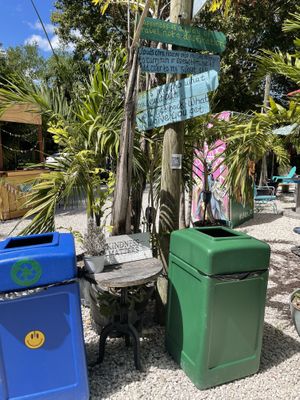 Outside at Aguacate in Miami