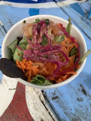 Side Salad at Aguacate in Miami