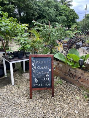 Entrance  at Aguacate in Miami