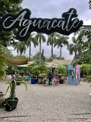 Entrance  at Aguacate in Miami