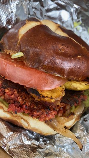 Mas Duro Aguacate burger 🔥 at Aguacate in Miami