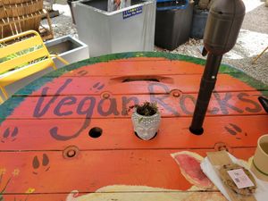 My table at Aguacate in Miami