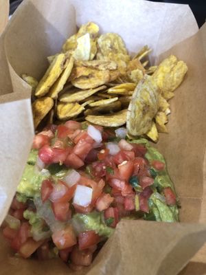 Guac n chips   at Aguacate in Miami
