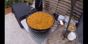 Vegan Paella  at Aguacate in Miami