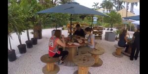 Customers at Aguacate in Miami