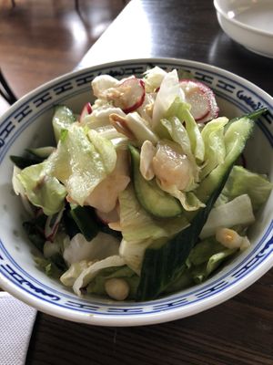 Woo salad at Madam Woo in Hamilton