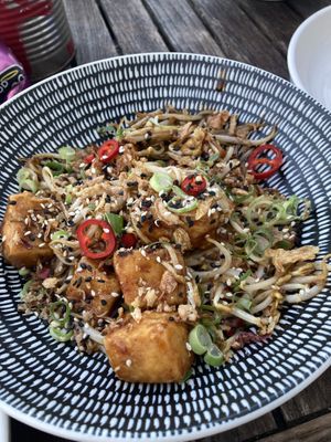 Sesame tofu   at Madam Woo in Hamilton