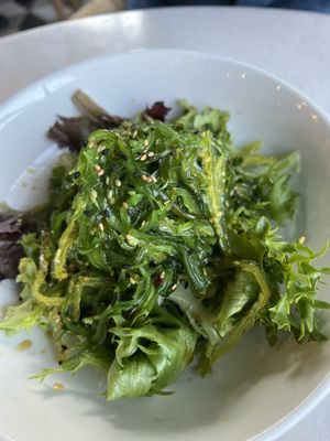 Sea weed salad  at The Vault in Savannah