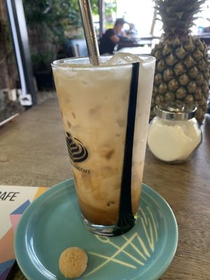 Latte  at Brother Bong in Siem Reap
