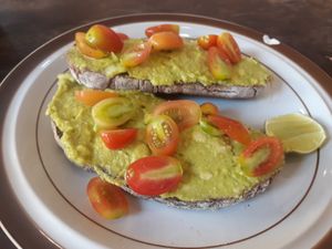 Avo toast at Brother Bong in Siem Reap