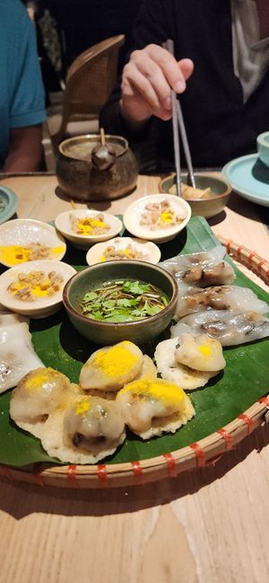 Dishes ordered at Sadhu in Hanoi