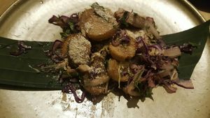 This salad was a bit salty... at Sadhu in Hanoi