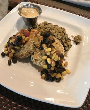 “Crab” Cakes at Fresh Harvest Restaurant in Davidsville