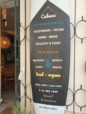 Door panel Outside at Cabane  in Lisbon