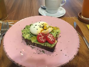 Avocado Toast 🥑❤️ at Cabane  in Lisbon