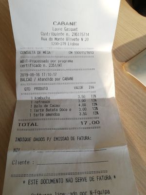 Bill at Cabane  in Lisbon