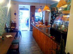 Table full of eye-catching delicious treats at Cabane  in Lisbon