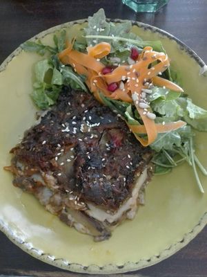 Lasagne at Cabane  in Lisbon