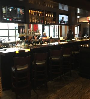 Full bar at CRAVE in Eden Prairie